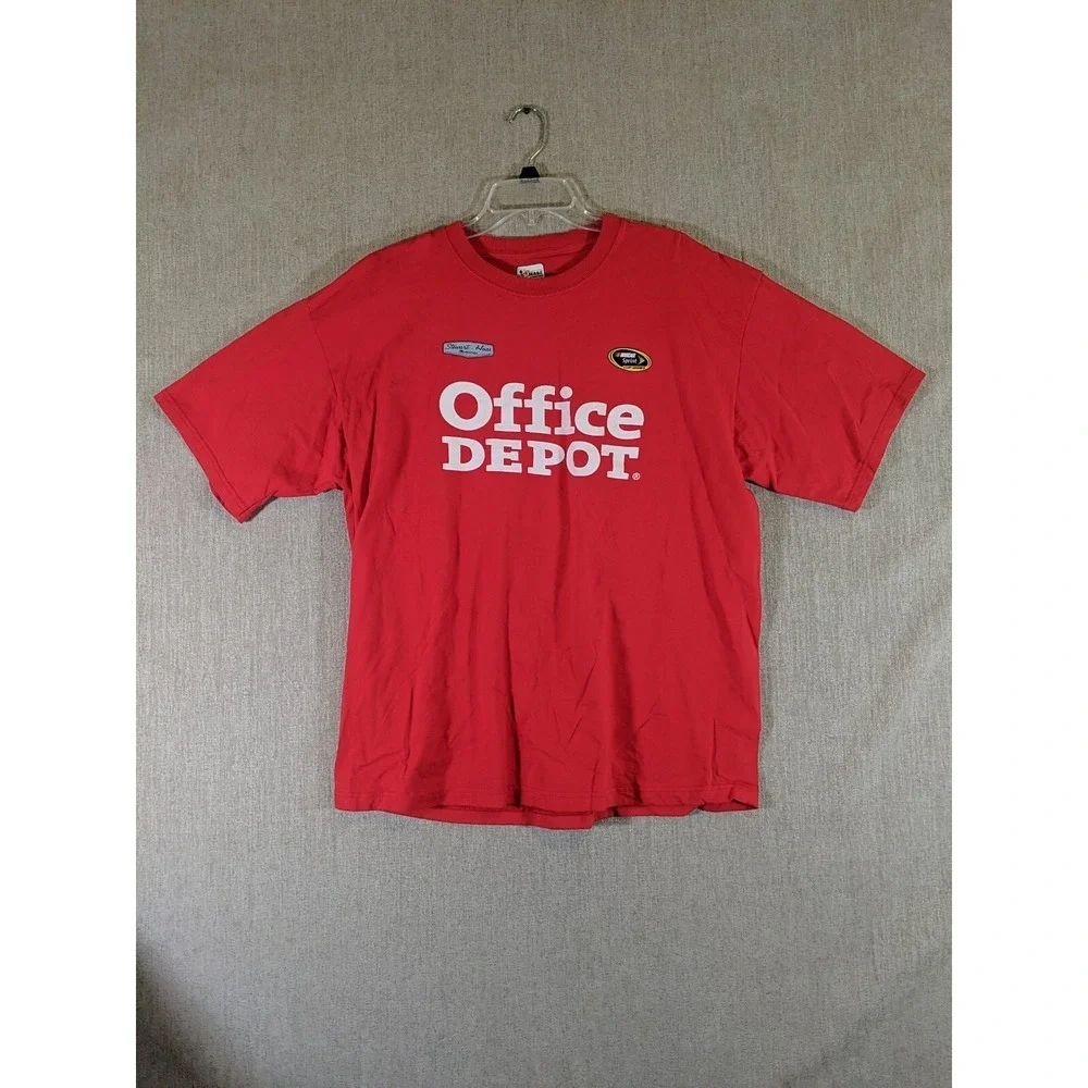 Chase Authentics Nascar Men's T Shirt Red XL Cotton Tony Stewart Haas Racing‎